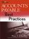 Cover of: Accounts Payable Best Practices