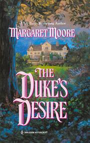 Cover of: The Duke's Desire