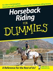 Cover of: Horseback Riding For Dummies