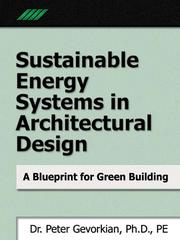 Cover of: Sustainable Energy Systems in Architectural Design