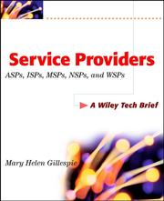 Cover of: Service Providers