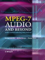 Cover of: MPEG-7 Audio and Beyond