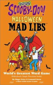 Cover of: Scooby-Doo Halloween MAD LIBS (Mad Libs) by Roger Price, Leonard Stern