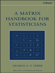 A matrix handbook for statisticians