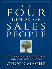 Cover of: The Four Kinds of Sales People | Chuck Mache