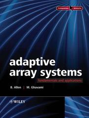 Cover of: Adaptive Array Systems by B. Allen