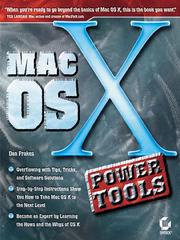 Cover of: Mac OS X Power Tools