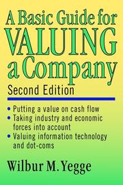 Cover of: A Basic Guide for Valuing a Company