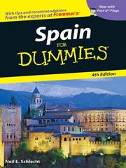 Cover of: Spain For Dummies by Neil E. Schlecht, Neil E. Schlecht