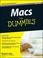 Cover of: Macs For Dummies®