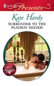 Cover of: Surrender to the Playboy Sheikh by Kate Hardy