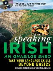 Cover of: Speaking Irish by Siuán Ní Mhaonaigh