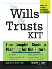 Cover of: The Wills and Trusts Kit, 2e