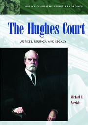 Cover of: The Hughes Court