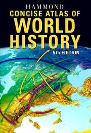 Cover of: Hammond Concise Atlas of World History (Hammond Concise Atlas of World History, 5th ed)