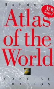 Hammond Atlas of the World by Hammond Incorporated.