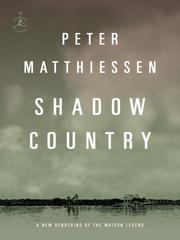 Cover of: Shadow Country by Peter Matthiessen