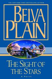 Cover of: The Sight of the Stars by Belva Plain