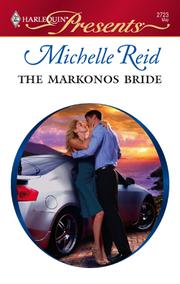 Cover of: The Markonos Bride by Michelle Reid