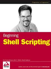 Cover of: Beginning Shell Scripting by Eric Foster-Johnson