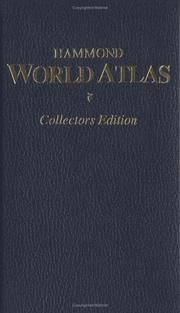 Cover of: Hammond World Atlas