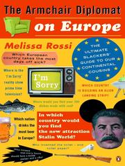 Cover of: The Armchair Diplomat on Europe | M. L. Rossi