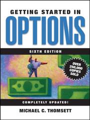 Cover of: Getting Started in Options by Michael C. Thomsett, Michael C. Thomsett