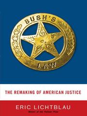 Cover of: Bush's Law by Eric Lichtblau, Eric Lichtblau