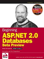 Cover of: Beginning ASP.NET 2.0 Databases