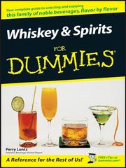 Whiskey & spirits for dummies by Perry Luntz