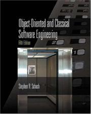 Cover of: Object-Oriented and Classical Software Engineering by Stephen R. Schach, Stephen R. Schach