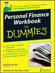 Cover of: Personal Finance Workbook For Dummies by Sheryl Garrett