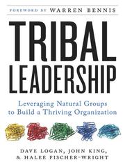 Cover of: Tribal Leadership by David Logan