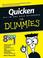 Cover of: Quicken All-in-One Desk Reference For Dummies