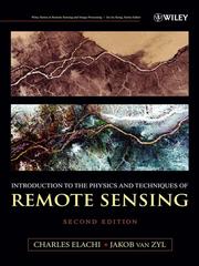 Cover of: Introduction To The Physics and Techniques of Remote Sensing by Charles Elachi, Charles Elachi