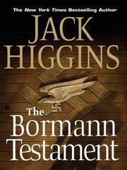 Cover of: The Bormann Testament by Jack Higgins