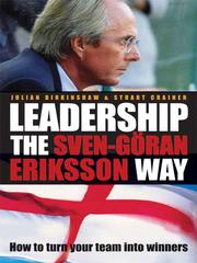 Cover of: Leadership the Sven-Gran Eriksson Way