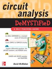 Cover of: Circuit Analysis Demystified by David McMahon