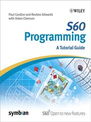 Cover of: S60 Programming by Paul Coulton, Paul Coulton