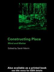 Cover of: Constructing Place by Dr. Menin