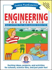 Cover of: Janice VanCleave's Engineering for Every Kid
