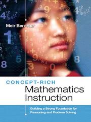 Cover of: Concept-Rich Mathematics Instruction by Meir Ben-Hur, Meir Ben-Hur