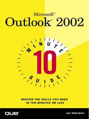 Cover of: 10 Minute Guide to Microsoft  Outlook 2002