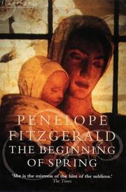 Cover of: The Beginning of Spring (Flamingo) by Penelope Fitzgerald