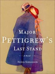 Cover of: Major Pettigrew's Last Stand by Helen Simonson