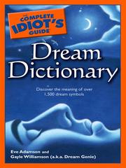 Cover of: The Complete Idiot's Guide Dream Dictionary