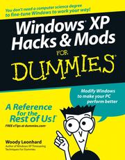Cover of: Windows XP Hacks & Mods For Dummies