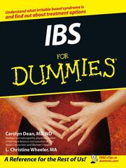 Cover of: IBS For Dummies by Carolyn Dean