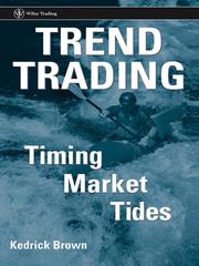 Cover of: Trend Trading by Kedrick Brown
