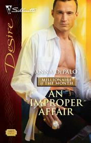Cover of: An Improper Affair by Anna DePalo